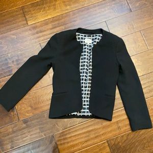 Wilfred Cropped Crepe Blazer -00